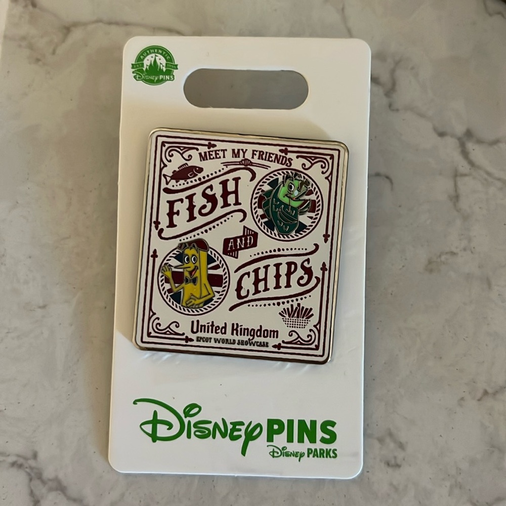 Disney UK Pavillion pin brand new